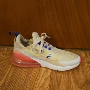 Nike Kids Cream and Pink Sneakers